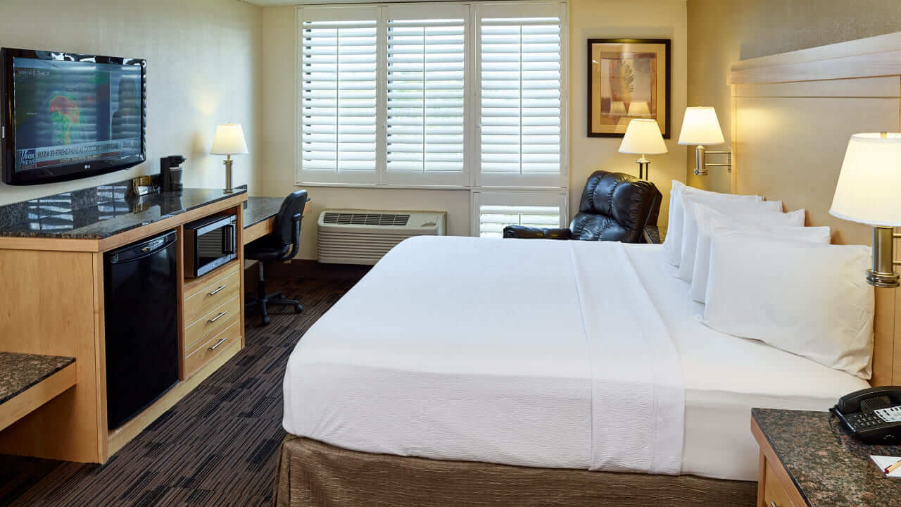 Lakeview King Non-smoking at LivINN Hotel, Maplewood